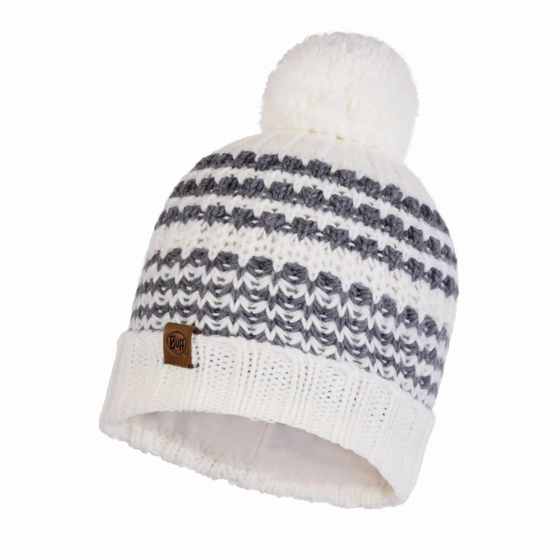 Cappello a maglia Buff kostik white