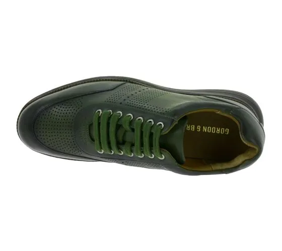 GORDON & BROS Jackson scarpe da lavoro stringate da uomo in vera pelle 624729 Marrone Blu Verde Nero