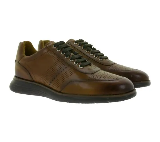 GORDON & BROS Jackson Scarpe da lavoro stringate da uomo in vera pelle 624729 Marrone